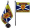 Flaggenfritze® Tischflagge Schottland Bonnie Scotland - 10 x 15 cm