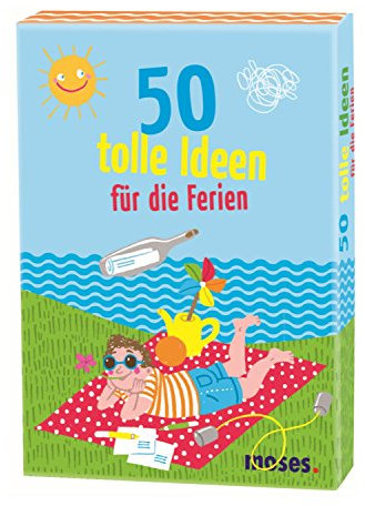Moses 50 tolle Ideen für die Ferien, Kinderbeschäftigung, Kartenset