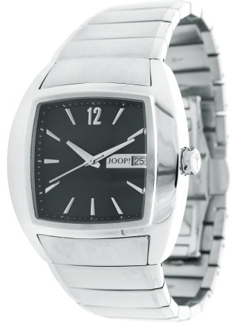 Joop! Men's Quartz Watch with Black Dial Analogue Display and Gold Stainless Steel Plated JP100501F06 Icon