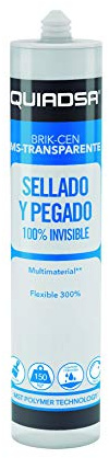 Quiadsa - Adhesivo MS-Transparente cartucho