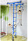 NiroSport Sprossenwand Kinderzimmer M1 Blau, Raumhöhe 220-270 cm Turnwand Klettergerüst Indoor