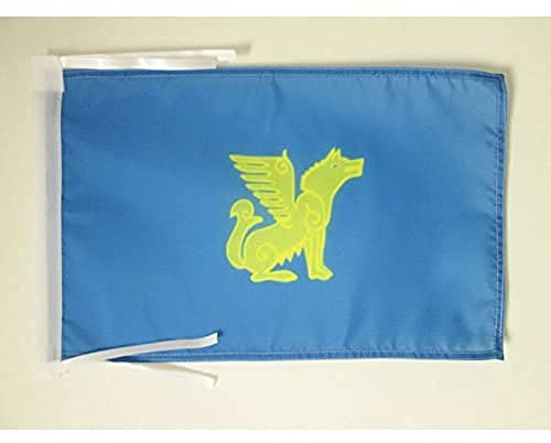 AZ FLAG - Nogais Tatars Flag - 18'' x 12'' - 100% Polyester Nogais Small Banner with Two Cords - Fade Resistant - Vivid Colors - 18x12 in - 45x30 Cm