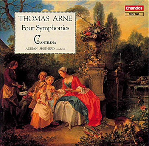 Thomas Arne: Four Symphonies