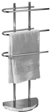 Premier Housewares Towel Rails Towel Holder Free Standing Towel Stand Towel Drying Rack Towel Rack Towel Holder Stands 94 x 41 x 18 cm