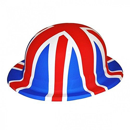 HENBRANDT chapeau melon en plastique union jack