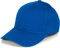 styleBREAKER Unisex 6-Panel Baseball Cap | gebürstete Baumwolle | Klettverschluss verstellbar | einfarbiges Basecap für Damen und Herren, Farbe:Royalblau