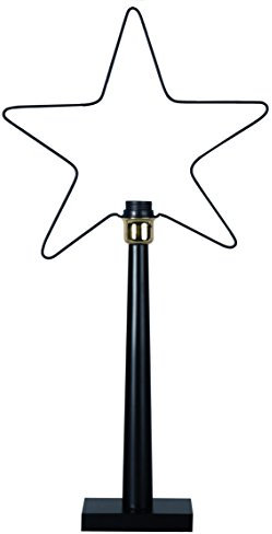 Standleuchte Ramsvik, ca. 75 x 54 cm, mit E27 Fassung Farbe: schwarz/messing