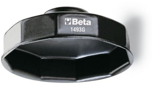 BETA Chiave A Bussola per FILTRI Olio 15 Lati 1493/G d.90mm Attacco 3/8 Descrizione Chiave a Bussola per filtri Olio BETA.Atacco 3/8