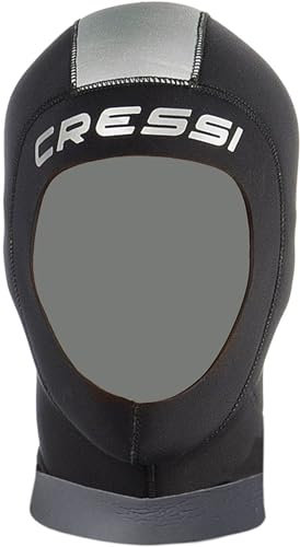 Cressi Hood Man - Neopren 5mm Kopfhaube Herren - Ausgezeichnette Passform, L (5-6-7)