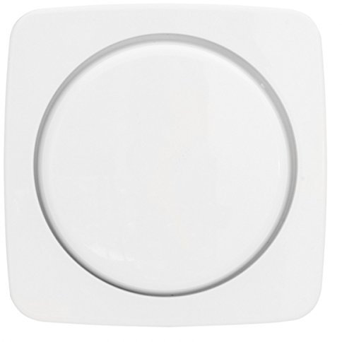 Abdeckung für Dreh-/Aus- und Druck-/Wechsel-Dimmer, reinweiß