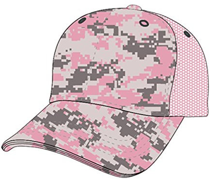 Decky Strukturierte Camo Trucker Cap Pink/Desert