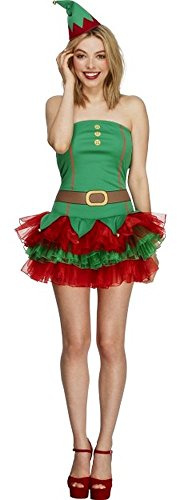 Smiffy's Adult Fever Elf Costume
