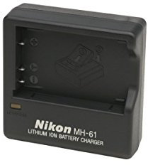 Nikon MH-61 Caricabatteria per interni Nero