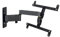 Erard EXO 400TW3 schwenkbare und neigbare TV Wandhalterung- Aluminium