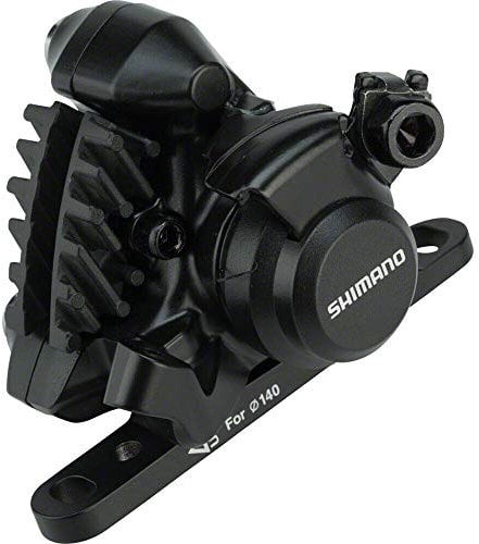 Shimano RS350 Road Disc Brake Caliper, Black with Resin Pads, Flat-Mount, Front