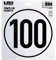 LAS 10541 100 km/h Tempo-Plakette