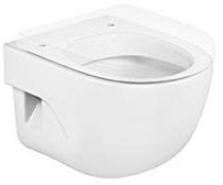 Roca,Meridian,Taza suspendida compacta con salida horizontal,Blanco,360mm x 480mm x 400mm,A346248000