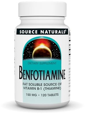 Source Naturals Benfotiamine, 150 mg - 120 Tablets