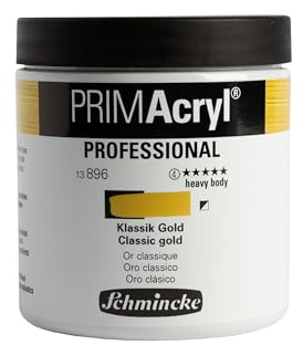 Schmincke PRIMAcryl Professional Klassik Gold 237 ml Tiegel, 13 896 053
