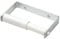 Merriway BH02037 Toilet Paper Roll Holder Aluminium with White Roller Fitting