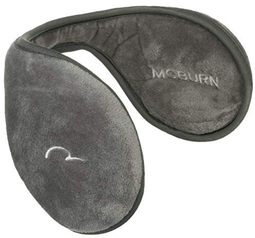 McBURN Earband Basic Ohrenwärmer Damen/Herren - ohrenwärmend Ohrenband Herren Herbst-Winter - One Size grau