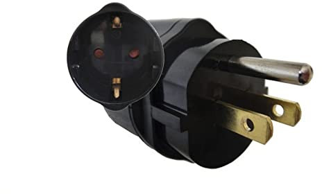 Adapter Niederlande Kindersicherung und Schutzkontakt für Geräte aus Deutschland 250V