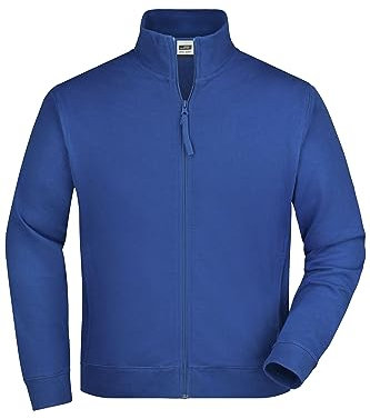 James & Nicholson Sweatjacke French Terry - Hochwertige Sweatjacke für Damen und Herren | Farbe: royal | Grösse: M