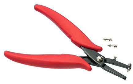 SE LF12 – carewearclothing 3PP 20 mm Durchmesser Lochzange für Blech Metall 15,2 cm lang, rot