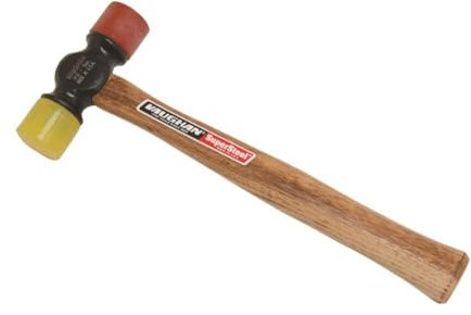 Vaughan Soft Face Hammer, American High Carbon Steel Head, 12 oz, Made in The USA, SF12, VN19410
