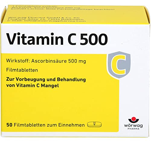 VITAMIN C 500 Filmtabletten 50 St