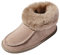 der-Fellmann Hollert Damen Lammfell Hausschuhe Mokassin EWA braun EUR 37 Hüttenschuhe aus 100% Merino Schaffell Lederschuhe warm gefüttert bequem und leicht mit Gummisohle