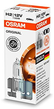 Osram ORIGINAL H2, Halogen-Scheinwerferlampe, 64173, PKW, 12V, 1er Faltschachtel