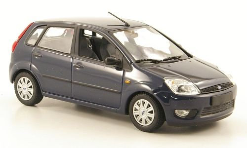 Ford Fiesta, blau, 2002, Modellauto, Fertigmodell, Minichamps 1:43
