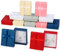 Kurtzy Ecrin Bijoux Cadeau en Papier (Lot de 12) - 8,5 x 6,5 x 2,5 cm - 6 Couleurs - Boîte-Cadeau de Bague, Boucles d’Oreilles, Colliers et Bracelets en Carton avec Inserts en Mousse