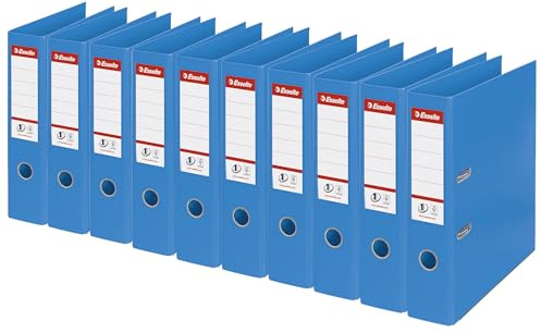 ESSELTE A4 PVC LEVER ARCH 75MM BLUE (10er Pack)