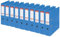 Esselte 624067 A4 75mm PVC Lever Arch File - Blue (Pack of 10)