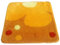 SANWOOD WC-Vorleger Funflower orange 60x60cm