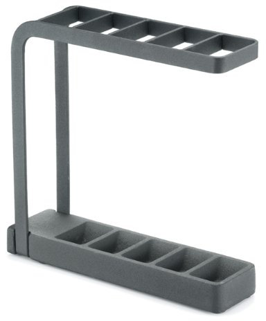 Polder STO-8400-95 Slimline Umbrella Stand, 10 x 3 x 9.25, Black