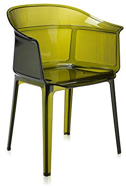 Kartell PAPYRUS Chaise lot de 2, vert