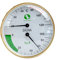 SudoreWell Klimamesser 100 mm mit Thermometer und Hygrometer