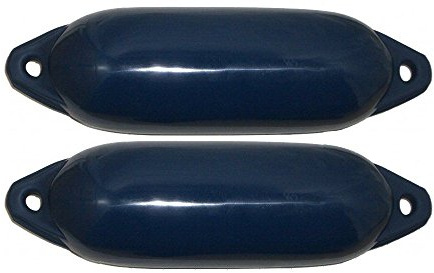 Majoni 2er-Set Bootsfender Star 35 - Farbe Navy, Länge 62cm