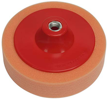 Sealey PTC150CHM Ø150mm Buffing and Polishing Foam Head M14 x 2mm - Medium
