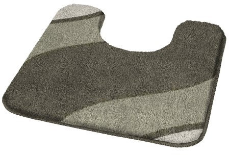 Kleine Wolke 4011287129 WC-Vorleger Harmony, 55 x 55 cm mit Ausschnitt, Kaschmir