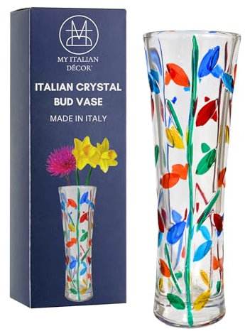 Nuevo importado cristal de Murano jarrón, flowervine pequeñas