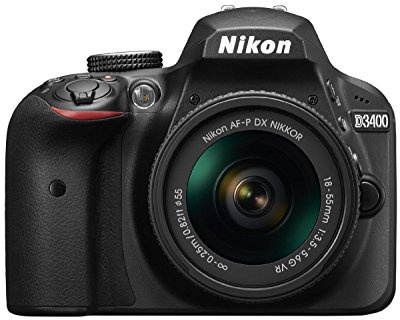 Nikon D3400 w/ AF-P DX NIKKOR 18-55mm f/3.5-5.6G VR DSLR Camera
