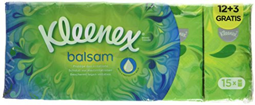 Kleenex Balsam Taschentücher, 15 Stück
