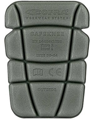 Cofra V160-0-01.Z/4 Polsterung Safe Knee, schwarz, Größe L