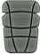 COFRA V160-0-01.Z/4 - Imbottitura Safe Knee, nero, taglia L