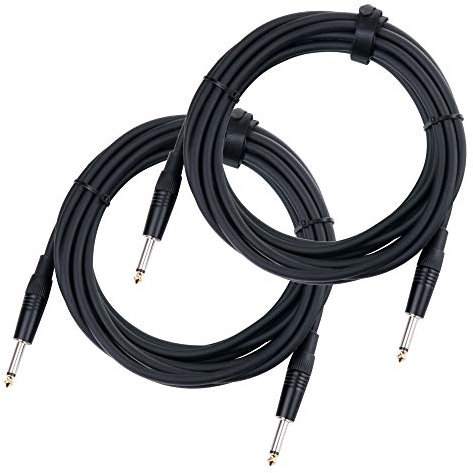 Pronomic BOXJ-5 Lautsprecherkabel DJ PA Boxenkabel (Professionelles Boxenkabel, 6,3 mm Klinke, Länge 5m, säure- und ölfest, Spannzangen-Zugentlastung)