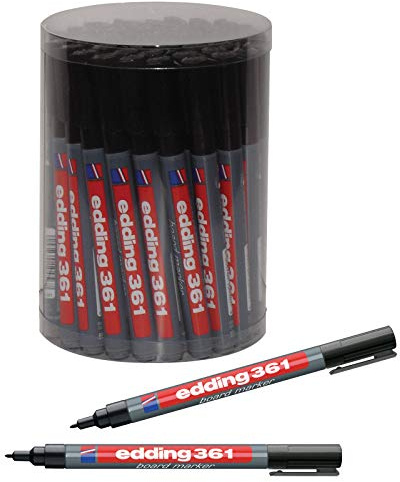 Edding CP51 361 Board Marker Black 50 Pack